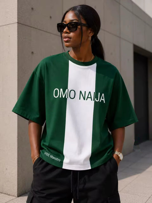 Vibe Maestro - Omo Naija Oversized Tee